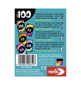 Noris Trick 100 Kartenspiel – Bluffen & Taktik, ab 8 Jahren, 2-6 Spieler