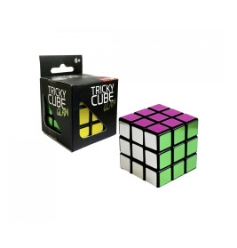 Noris Tricky Cube Glam 606132065 – Glamouröses Geduldsspiel mit Glanzstickern ab 6 Jahren