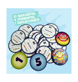 Noris Kugelblitz: Das blitzschnelle Kartenspiel für die ganze Familie ab 6 Jahren (Denkspiel)