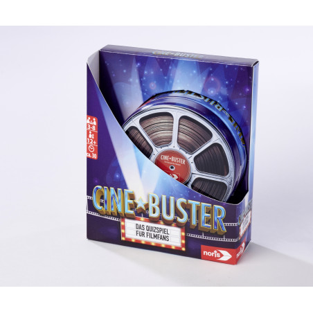 Noris Cine Buster – Das rasante Film-Quiz Kartenspiel für Kino-Fans ab 12 Jahren (606062068)