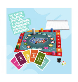 Schipper Gegenteil – Das lustige Brettspiel ab 10 Jahren | Spannendes Gehirn-Jogging für die Familie