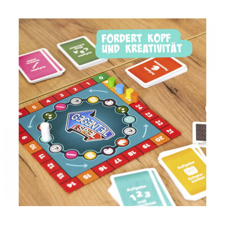 Schipper Gegenteil – Das lustige Brettspiel ab 10 Jahren | Spannendes Gehirn-Jogging für die Familie