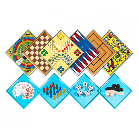 Noris Spieleklassiker – Große Spielesammlung mit 200 Möglichkeiten für die Familie