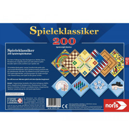 Noris Spieleklassiker – Große Spielesammlung mit 200 Möglichkeiten für die Familie