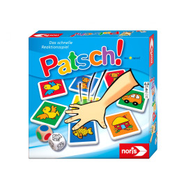 Noris Patsch – Das blitzschnelle Reaktionsspiel für 2-6 Spieler ab 4 Jahren | Konzentration