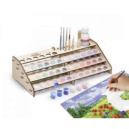 Schipper MNZ Organizer 19x39x10 cm | Für Malen nach Zahlen Zubehör | Ordnung für dein Hobby