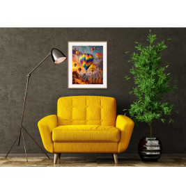 Schipper Malen nach Zahlen Heißluftballons Kappadokien 40x50 cm | Malset Anfänger & Fortgeschrittene