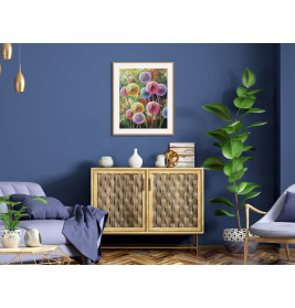 Schipper Malen nach Zahlen Blütenfeuerwerk – Farbenpracht für deine Wand | MNZ 40x50cm