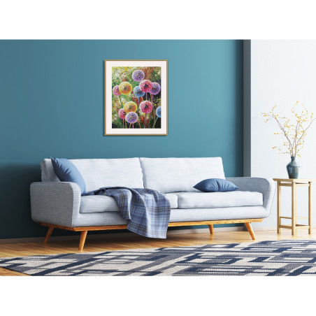 Schipper Malen nach Zahlen Blütenfeuerwerk – Farbenpracht für deine Wand | MNZ 40x50cm