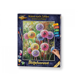 Schipper Malen nach Zahlen Blütenfeuerwerk – Farbenpracht für deine Wand | MNZ 40x50cm