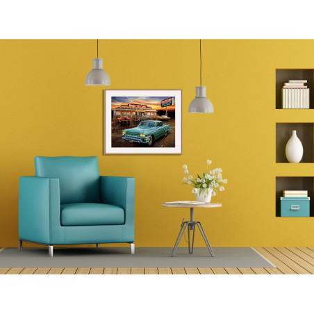 Schipper Malen nach Zahlen American Diner | Nostalgie der 50er Jahre | Jetzt malen!