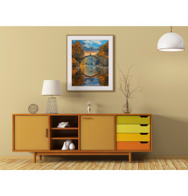 Schipper Malen nach Zahlen Teufelsbrücke Rakotzsee | Meisterklasse Premium 40x50cm