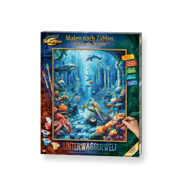 Schipper Malen nach Zahlen Unterwasserwelt – Tauche ein in Meereszauber | MNZ 40x50cm