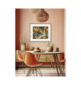 Schipper Malen nach Zahlen – Spaziergang im Herbst 24x30 cm | Stimmungsvolles Herbstmotiv | Ab 14 Jahre