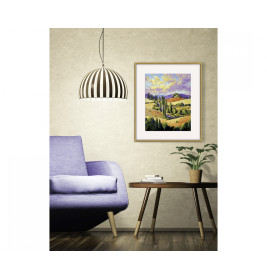 Schipper Malen nach Zahlen – Zypressenallee 24x30 cm | Toskana Landschaft | Traumhaftes Italienmotiv