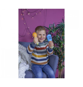 Eichhorn Musik Set Baby Holz – Rassel Maraca Kastagnette für Kleinkind