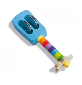 Eichhorn Musik Set Baby Holz – Rassel Maraca Kastagnette für Kleinkind