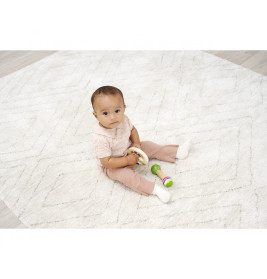 Eichhorn Musik Set Greifling mit Glocken & Holzstab | Für Kleinkinder ab 1 Jahr