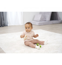 Eichhorn Musik Set Greifling mit Glocken & Holzstab | Für Kleinkinder ab 1 Jahr