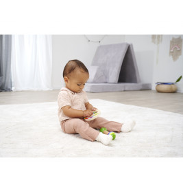 Eichhorn Musik Set Greifling mit Glocken & Holzstab | Für Kleinkinder ab 1 Jahr