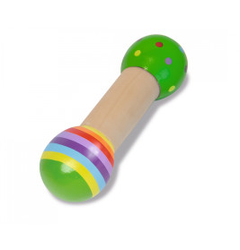 Eichhorn Musik Set Greifling mit Glocken & Holzstab | Für Kleinkinder ab 1 Jahr