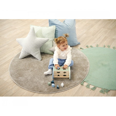 Eichhorn Steckbox aus Holz | Motorik-Spielzeug ab 12 Monate | Panda