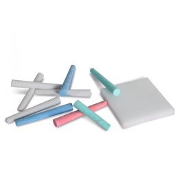 Eichhorn Magnettafel Standtafel Holz für Kinder inkl. Zubehör | Kreide & Magnetfunktion