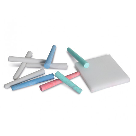 Eichhorn Magnettafel Standtafel Holz für Kinder inkl. Zubehör | Kreide & Magnetfunktion