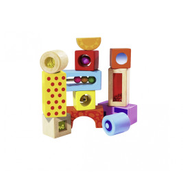 Eichhorn Color Soundbausteine Holz 12-teilig – Klang & Motorik
