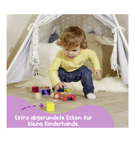 Eichhorn Color Soundbausteine Holz 12-teilig – Klang & Motorik