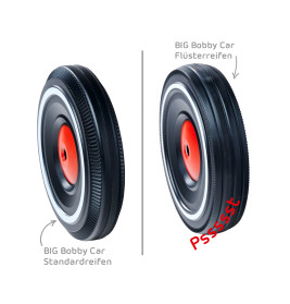BIG Bobby Car Flüsterräder Classic & New Generation – Geräuscharm