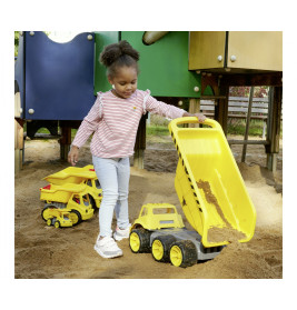 BIG Power Worker Mega Kipper – 13L Kippmulde, 65cm, 6-Rad | Für Sand & Baustelle