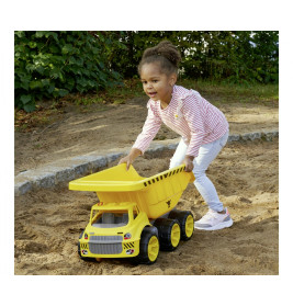 BIG Power Worker Mega Kipper – 13L Kippmulde, 65cm, 6-Rad | Für Sand & Baustelle