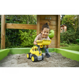 BIG-Power-Worker Radlader mit Figur – Robustes Kinderspielzeug ab 2 Jahren