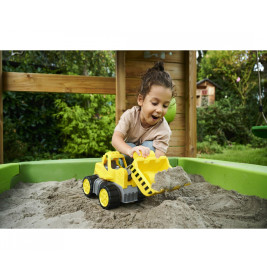 BIG-Power-Worker Radlader mit Figur – Robustes Kinderspielzeug ab 2 Jahren