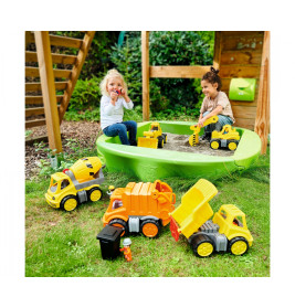 BIG-Power-Worker Radlader mit Figur – Robustes Kinderspielzeug ab 2 Jahren