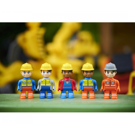 BIG-Power-Worker Radlader mit Figur – Robustes Kinderspielzeug ab 2 Jahren