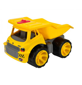 BIG-Power-Worker Maxi Truck Gelb – Robuster Spielzeug-LKW für Kinder ab 2 Jahren | 4,2L Ladefläche & Softreifen