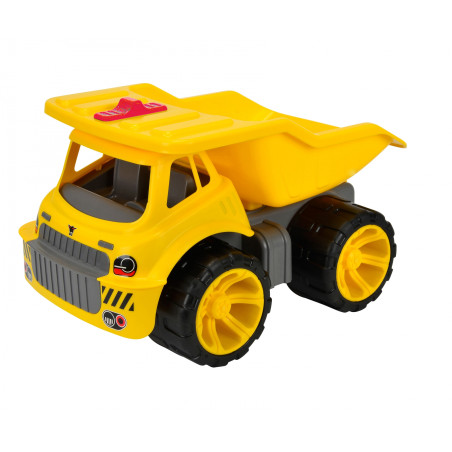 BIG-Power-Worker Maxi Truck Gelb – Robuster Spielzeug-LKW für Kinder ab 2 Jahren | 4,2L Ladefläche & Softreifen