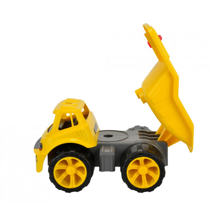 BIG-Power-Worker Maxi Truck Gelb – Robuster Spielzeug-LKW für Kinder ab 2 Jahren | 4,2L Ladefläche & Softreifen