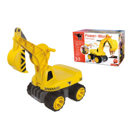 BIG Power-Worker Maxi-Digger Kinderbagger – Robuster Sitzbagger ab 3 Jahre