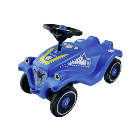 BIG Bobby Car Classic Polizei Rutschauto – Kinderrutschfahrzeug für kleine Gesetzeshüter