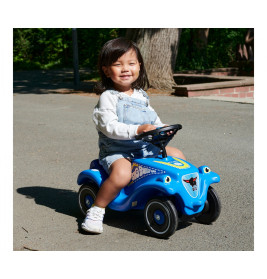 BIG Bobby Car Classic Polizei Rutschauto – Kinderrutschfahrzeug für kleine Gesetzeshüter