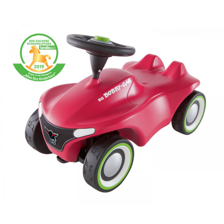 BIG Bobby Car Neo Pink | Büffel-Design & Flüsterreifen | 1-5 Jahre