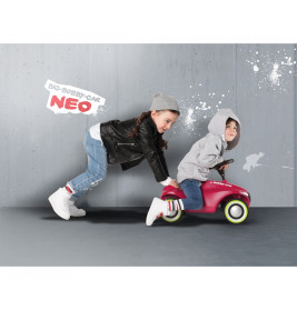 BIG Bobby Car Neo Pink | Büffel-Design & Flüsterreifen | 1-5 Jahre