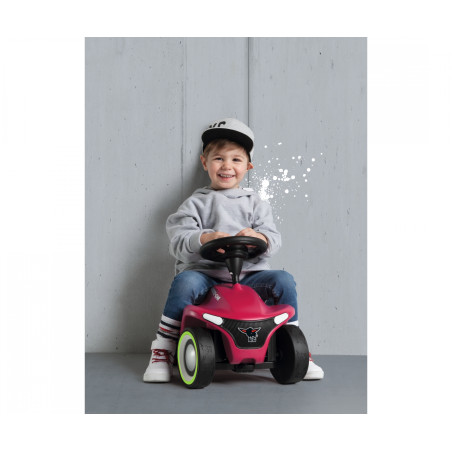 BIG Bobby Car Neo Pink | Büffel-Design & Flüsterreifen | 1-5 Jahre