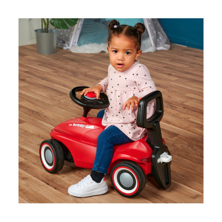 BIG Bobby Car Walker 2-in-1: Lauflernhilfe & Rückenlehne mit Kippschutz