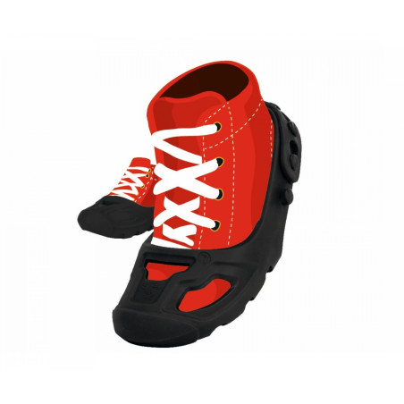 BIG Shoe-Care Schuhschoner Schwarz für Kinderschuhe Größe 21-27