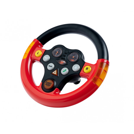 BIG Bobby Car Multi Sound Lenkrad | Realistische Sounds & Licht | Ab 1 Jahr