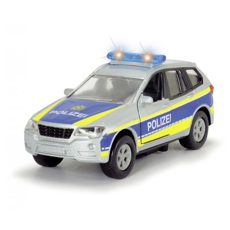 Dickie Toys Safety Unit – Polizei & Feuerwehr Fahrzeuge Set | 1:36 mit Licht & Sound | Ab 3 J.